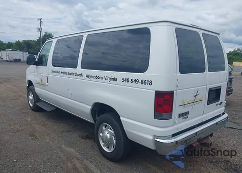 2011 Ford E-350 Super Duty Xlt z USA, uszkodzony, nr VIN 1FBNE3BL1BDB12855